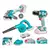 Combo amoladora+ atornillador+ soplador aspirador - comprar online