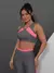 Conjunto Fitness Feminino Roupa Academia 3 peças calça Legging Top cropped e Regata dry fit na internet