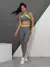 Conjunto Fitness Feminino Roupa Academia 3 peças calça Legging Top cropped e Regata dry fit - loja online