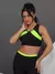Conjunto Fitness Feminino Roupa Academia 3 peças calça Legging Top cropped e Regata dry fit - loja online