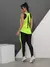 Conjunto Fitness Feminino Roupa Academia 3 peças calça Legging Top cropped e Regata dry fit