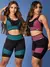 Kit 2 Conjuntos Feminino Fitness Academia Top Short 3D Tarelles - comprar online