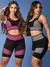 Kit 2 Conjuntos Feminino Fitness Academia Top Short 3D Tarelles na internet