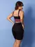 Imagem do Kit 2 Conjuntos Feminino Fitness Academia Top Short 3D Tarelles