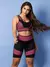 Kit 2 Conjuntos Feminino Fitness Academia Top Short 3D Tarelles na internet