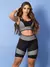 Kit 2 Conjuntos Feminino Fitness Academia Top Short 3D Tarelles