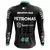Camisa Cilismo Masculina Petronas Preta Com Bolsos Proteção UV50+ na internet