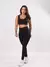Conjunto Fitness Calça Legging Cintura Alta e Top sem Bojo Suplex