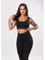 Conjunto Fitness Calça Legging Cintura Alta e Top sem Bojo Suplex - comprar online