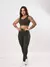 Conjunto Fitness Calça Legging Cintura Alta e Top sem Bojo Suplex