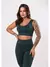 Conjunto Fitness Calça Legging Cintura Alta e Top sem Bojo Suplex - loja online