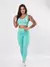 Imagem do Conjunto Fitness Calça Legging Cintura Alta e Top sem Bojo Suplex