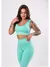 Conjunto Fitness Calça Legging Cintura Alta e Top sem Bojo Suplex