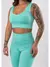 Conjunto Fitness Calça Legging Cintura Alta e Top sem Bojo Suplex - J-Alves Fitzone