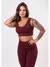 Conjunto Fitness Calça Legging Cintura Alta e Top sem Bojo Suplex