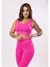 Imagem do Conjunto Fitness Calça Legging Cintura Alta e Top sem Bojo Suplex