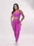 Imagem do Conjunto Fitness Calça Legging Cintura Alta e Top sem Bojo Suplex