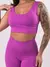 Conjunto Fitness Calça Legging Cintura Alta e Top sem Bojo Suplex - comprar online