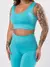 Conjunto Fitness Calça Legging Cintura Alta e Top sem Bojo Suplex - loja online
