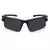 Imagem do Oculos de Sol Masculino Feminino Esportivo Bicicleta Corrida Lente Amarela Proteção Visão Noturna