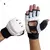 Imagem do luvas de treinamento de boxe profissional metade do dedo, almofada de couro