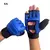 luvas de treinamento de boxe profissional metade do dedo, almofada de couro - J-Alves Fitzone