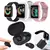 Kit Relógio Inteligente Smartwatch Unissex + Fone de Ouvido Bluetooth - comprar online