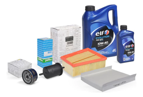 Kit Filtros Y 5 Lt Aceite Renault Logan 1.6 16v K4m Completo