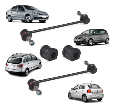 Bieletas + Bujes B/estabili Vw Gol Trend Voyage Suran Fox