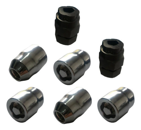 Seguro Rueda Antirobo 5 Tuercas+seg 3 Ford Escape 01/03