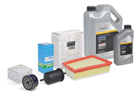 Kit Filtros Aceite 5l Castrol 10w40 Renault Fluence 1.6 16v