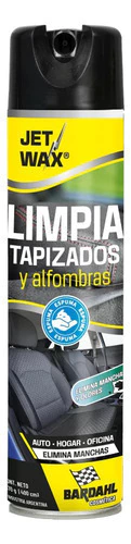 Espuma Limpia Tapizados Alfombras Auto 400cc Jet Wax Bardahl