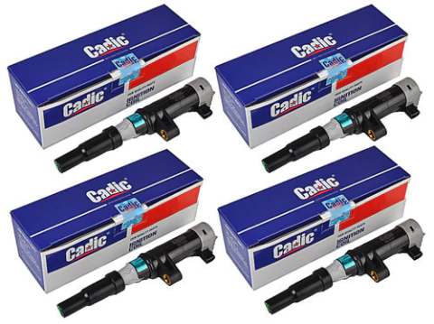 Kit X 4 Bobina Encendido Duster Oroch K4m 1.6 16v Cadic