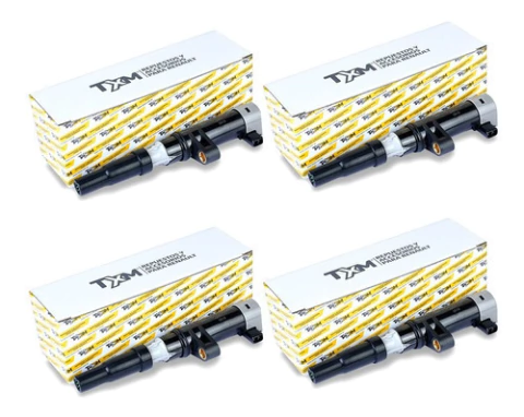 Kit X 4 Bobina Encendido Renault Megane Ii K4m 1.6 16v Cadic