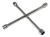 Llave Cruz Cromada 4 Bocas 17mm 19mm 21mm 23mm Reforzada - comprar online