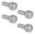 Kit X 4 Bulon Rueda Zincado Renault 9 R11 R18 R19
