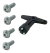 Kit Llave Bulon Centro Llanta Renault Todos Taxim