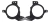 Juego Soporte Faro Auxiliar Renault Megane 3 Original