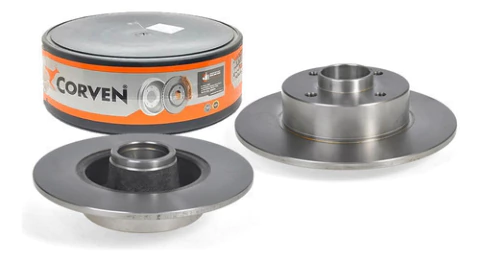 Juego X2 Discos De Freno Trasero Renault Megane 2 Sandero Rs