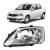 Optica Izquierda Renault Logan 2007 2008 2009 2010 - comprar online