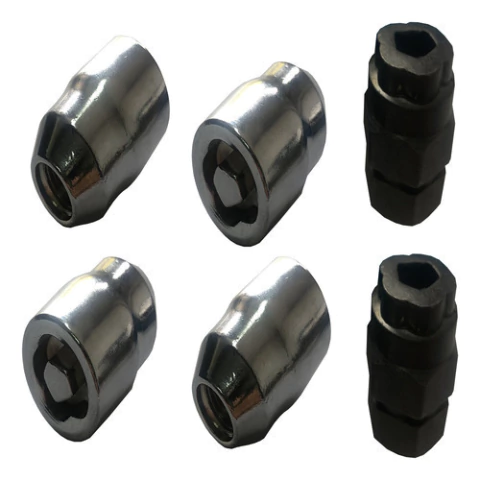 Seguro Rueda Antirobo 4 Tuercas+seg 2 Honda Crx 88/99