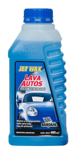 Shampoo Lava Auto Neutro Siliconado Moto Bardahl Jet Wax