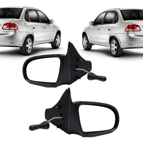 Kit X2 Juego De Espejos Lado Der/izq Chevrolet Corsa 94/16
