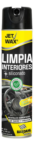 Revitalizador Siliconado Limpia Interiores Citrus Auto 400cc