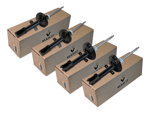 Kit X 4 Amortiguador Delantero Trasero Duster Oroch Original - comprar online