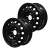 Kit 2 Llantas Chapa 14 Renault Megane Original