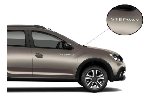 Calcomania Stepway Pta Izq Renault Sandero 2019 2020 2021