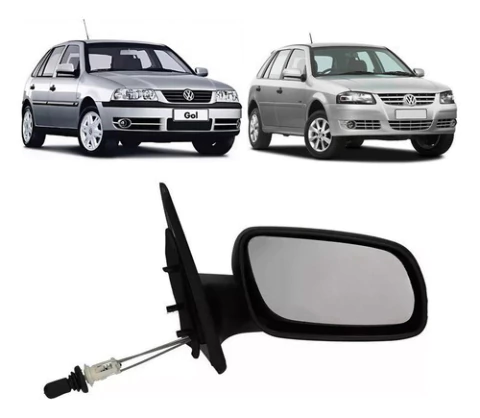 Espejo Vw Gol Power 1999 A 2013 5 Puertas Lado Acompañante