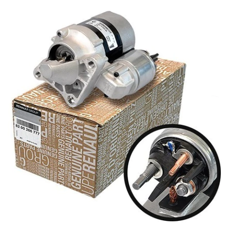 Motor Burro Arranque Renault Kangoo 2 K4m 1.6 16v