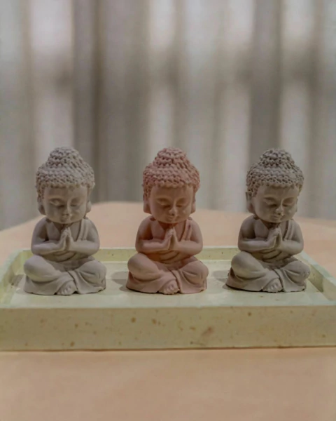 Molde de Silicona Buda Rezando - comprar online